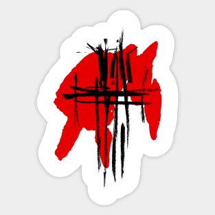 abstract Sticker